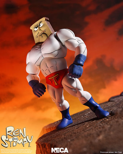 *PRE-ORDER Ren and Stimpy Ultimate 7 Inch Scale Action Figure - Powdered Toast Man