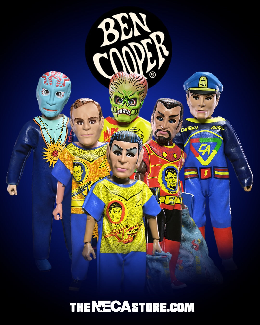 Ben Cooper Costume 6 Inch Action Figure Series 14 - Set of 6