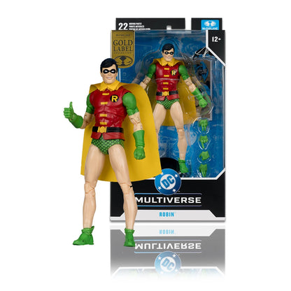 *PRE-ORDER DC Multiverse 7 Inch Scale Action Figure - Robin (Silver Age)(Gold Label)
