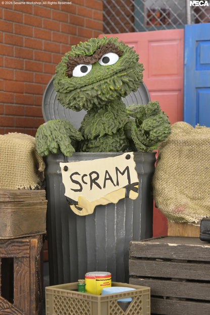 *PRE-ORDER Sesame Street 7 Inch Scale Ultimate Action Figure - Oscar The Grouch