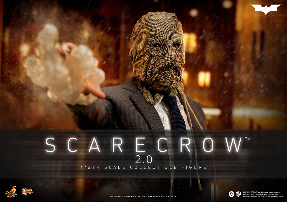 Scarecrow 2.0 - DC Batman Begins Hot Toys Collectibles 1/6 Scale Action Figure