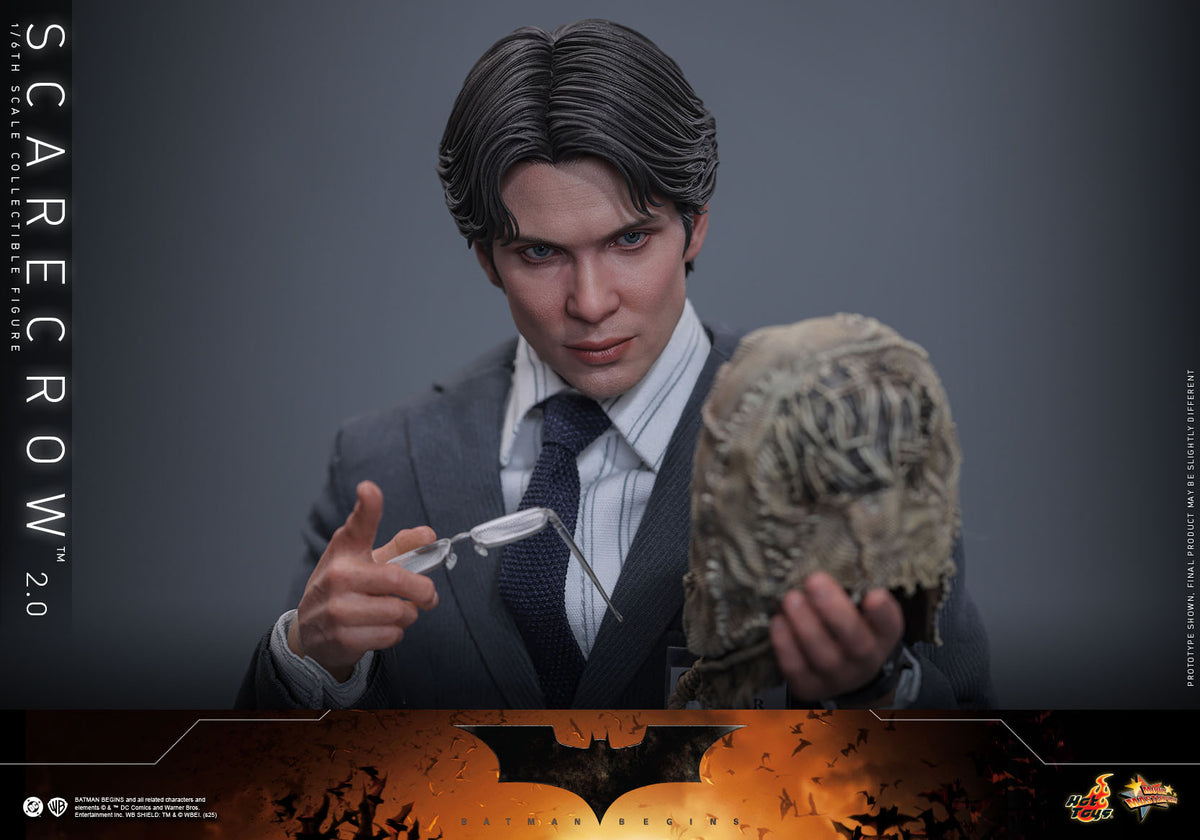 Scarecrow 2.0 - DC Batman Begins Hot Toys Collectibles 1/6 Scale Action Figure