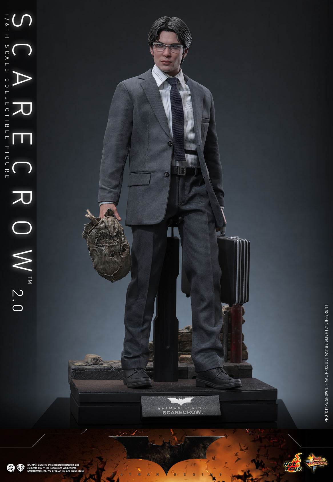 Scarecrow 2.0 - DC Batman Begins Hot Toys Collectibles 1/6 Scale Action Figure
