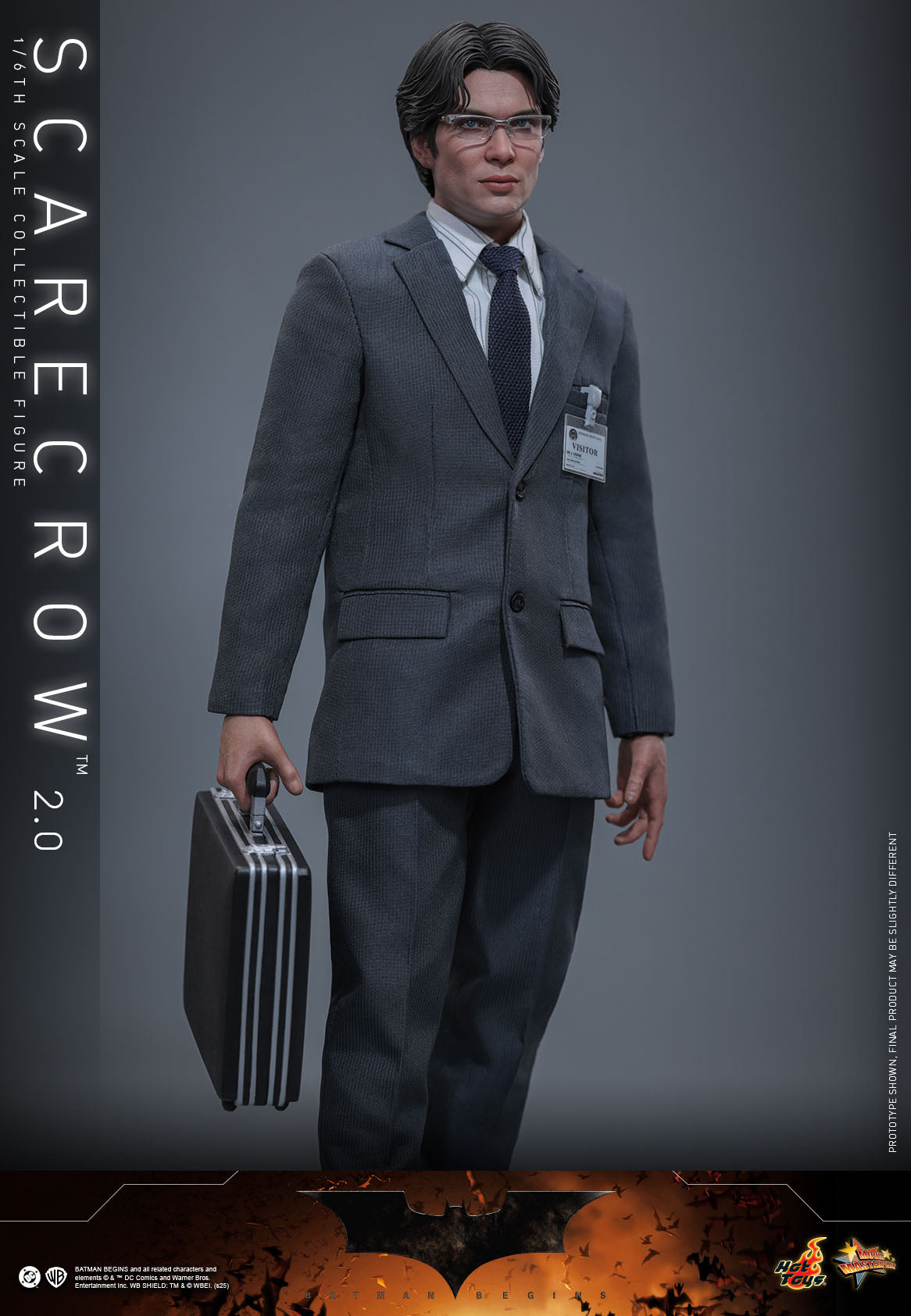 Scarecrow 2.0 - DC Batman Begins Hot Toys Collectibles 1/6 Scale Action Figure