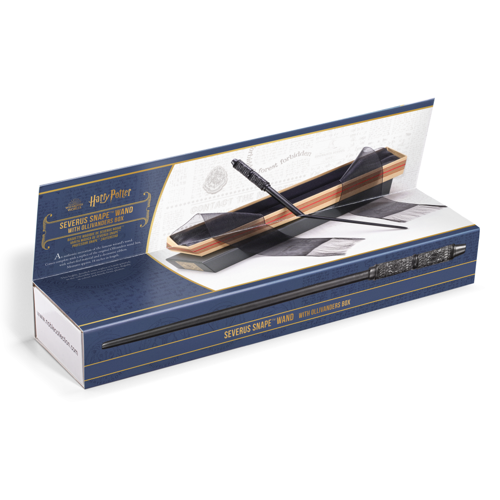 Harry Potter Wand Replica In Ollivanders Box - Professor Snape