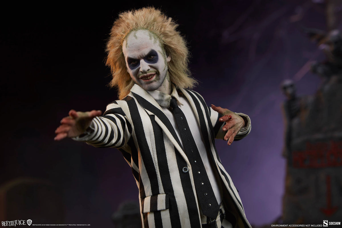 Beetlejuice - Beetlejuice Sideshow Collectibles 1/6 Scale Action Figure