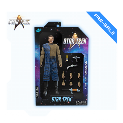 *PRE-ORDER Star Trek Exclusive Action Figure - Kirk as Romulan