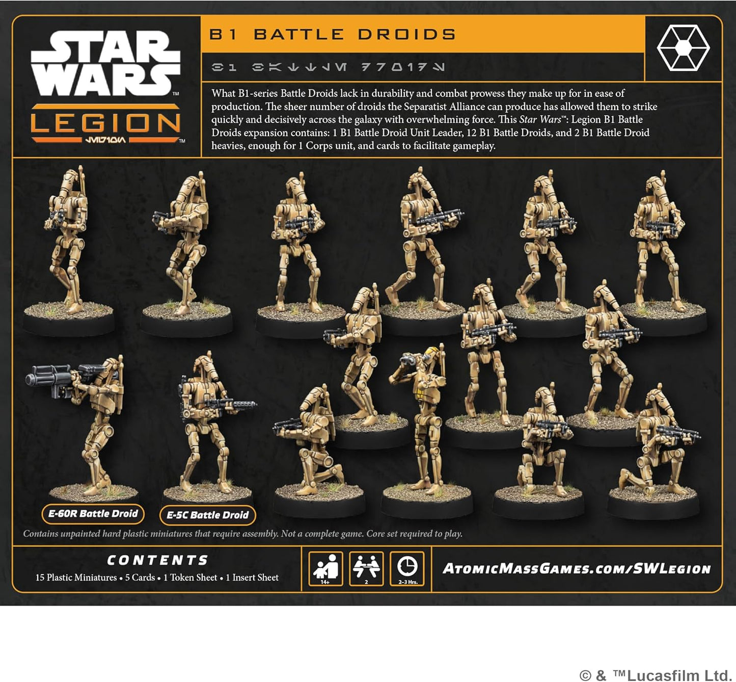 Star Wars Legion - B1 Battle Droids