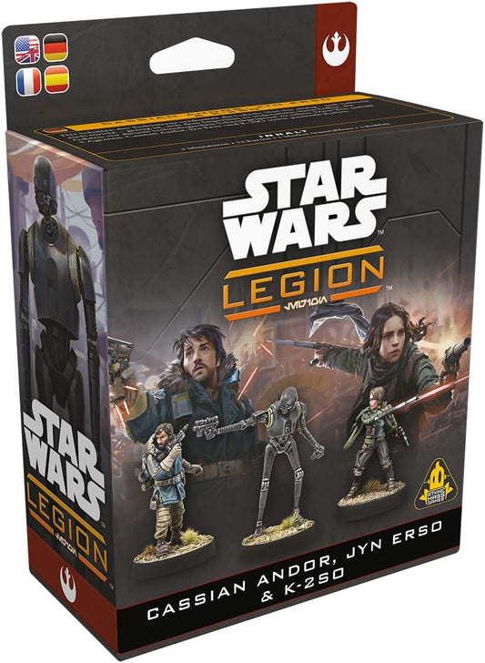 Star Wars Legion - Cassian Andor, Jyn Erso & K-2SO