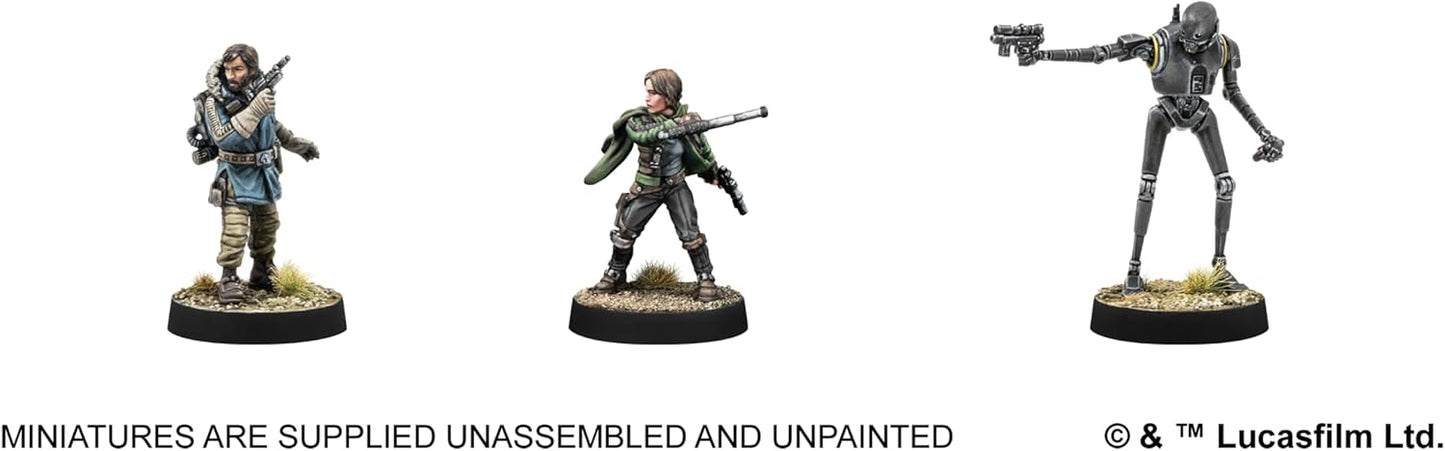 Star Wars Legion - Cassian Andor, Jyn Erso & K-2SO