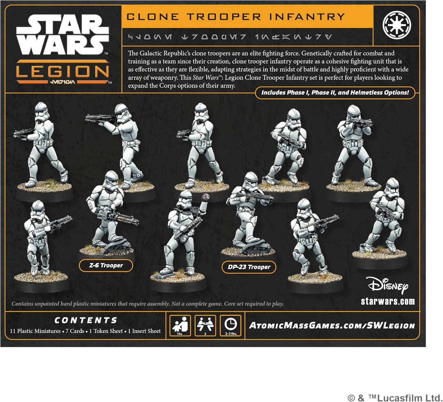 Star Wars Legion - Clone Troopers Infantry