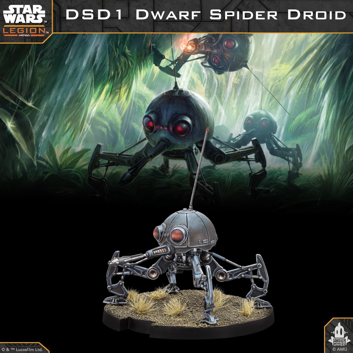 Star Wars Legion - DSD1 Dwarf Spider Droid