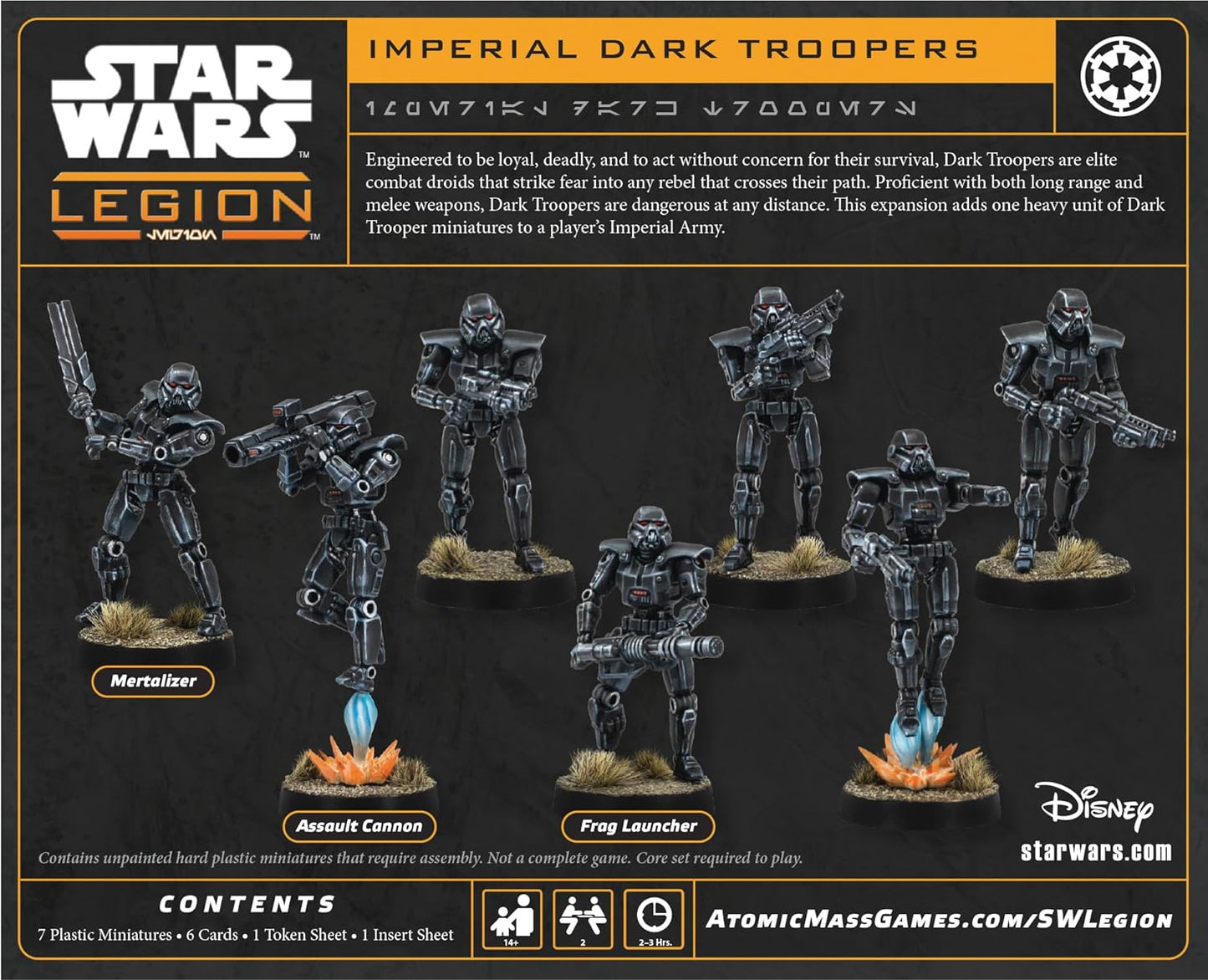 Star Wars Legion - Dark Troopers Unit Expansion