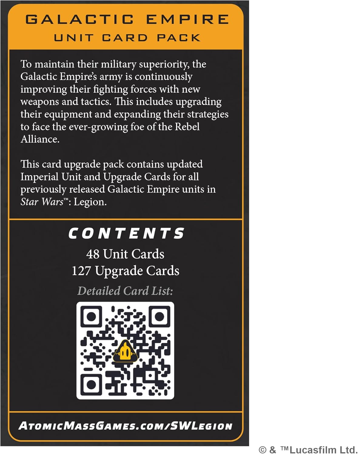 Star Wars Legion - Empire Card Pack