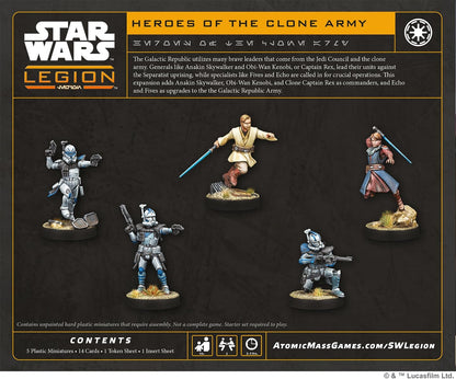 Star Wars Legion - Heroes of the 501st Character Pack