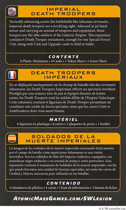 Star Wars Legion - Imperial Death Troopers