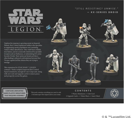 Star Wars Legion - Imperial Riot Control Squad Expansion
