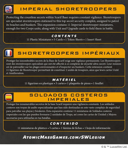 Star Wars Legion - Imperial Shoretroopers