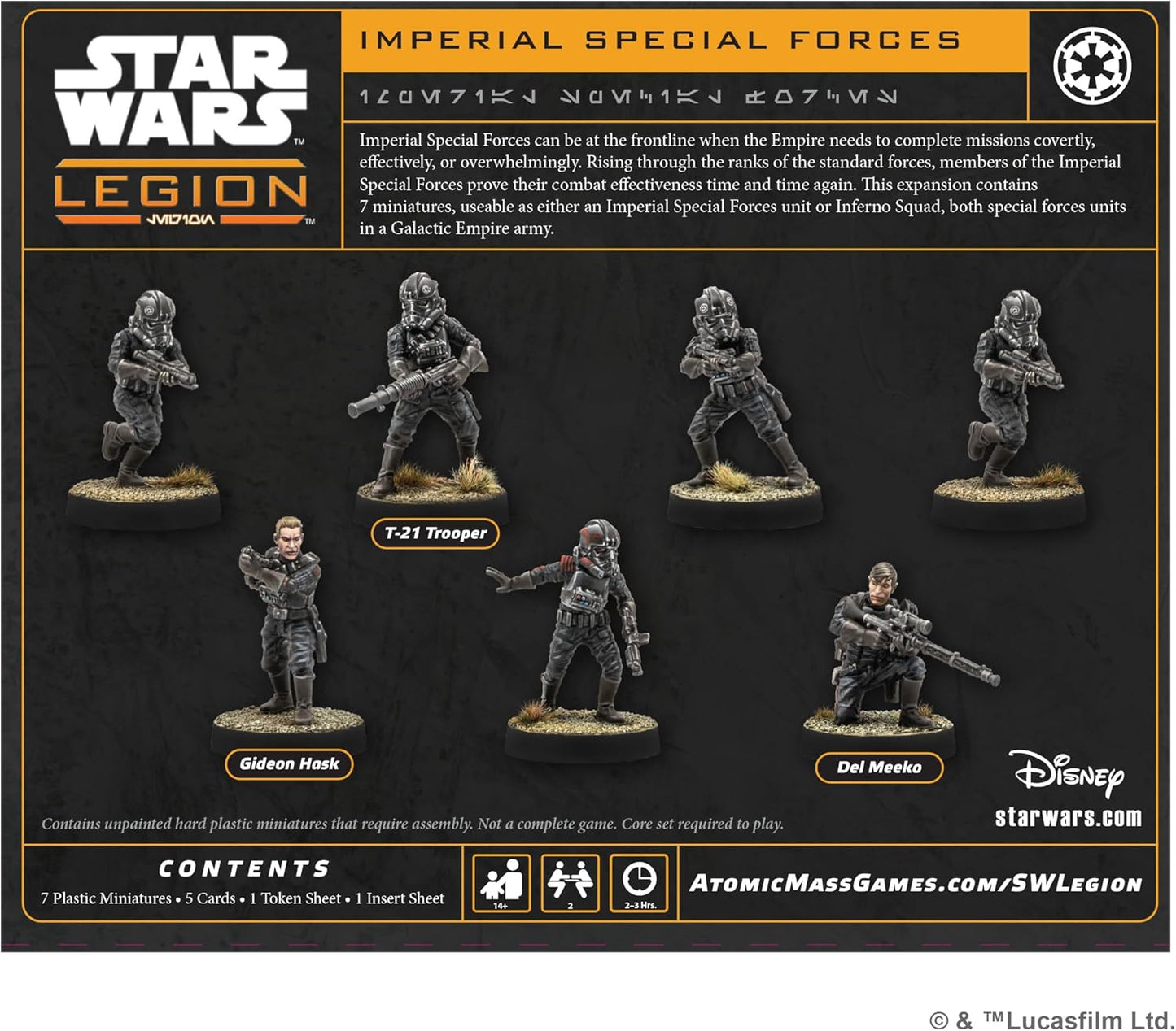 Star Wars Legion - Imperial Special Forces