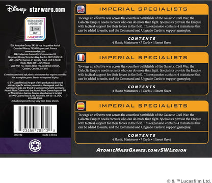 Star Wars Legion - Imperial Specialists