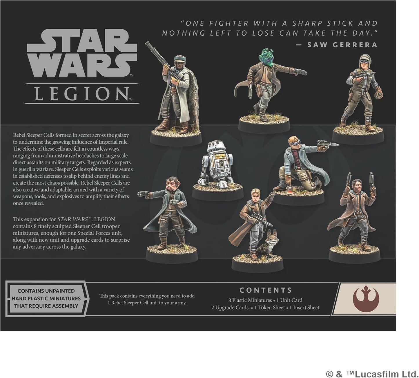 Star Wars Legion - Rebel Sleeper Cell Expansion