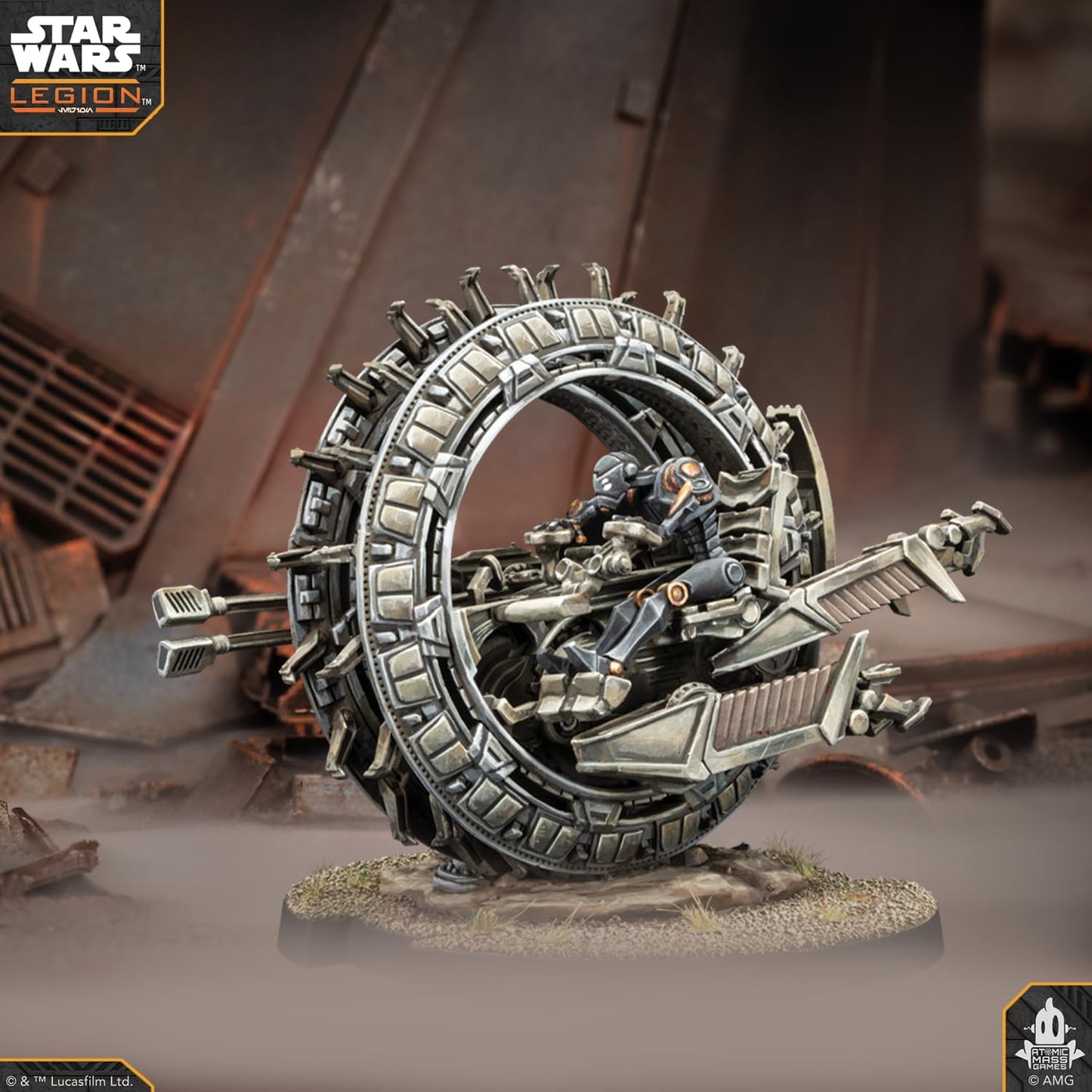 Star Wars Legion - TSMEU-6 Personal Wheel Bike