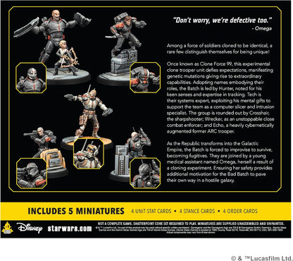 Star Wars Shatterpoint - Clone Force 99