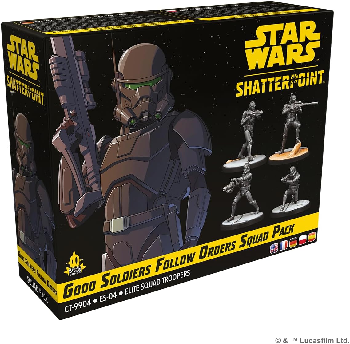 Star Wars Shatterpoint - Good Soldiers Follow Orders Squad Pack