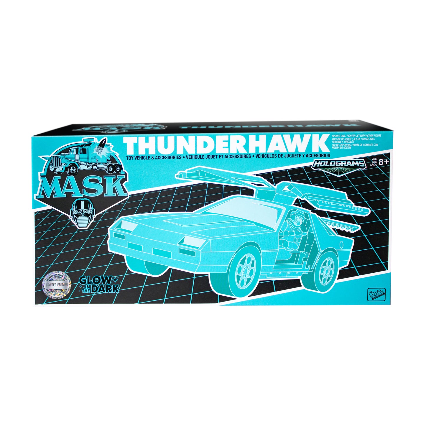 *PRE-ORDER M.A.S.K. SDCC Exclusive Action Figure Vehicle  - Hologram Thunderhawk