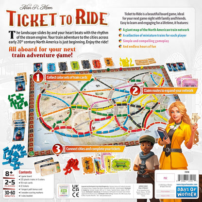 Ticket To Ride Strategy Board: 2025 Refresh