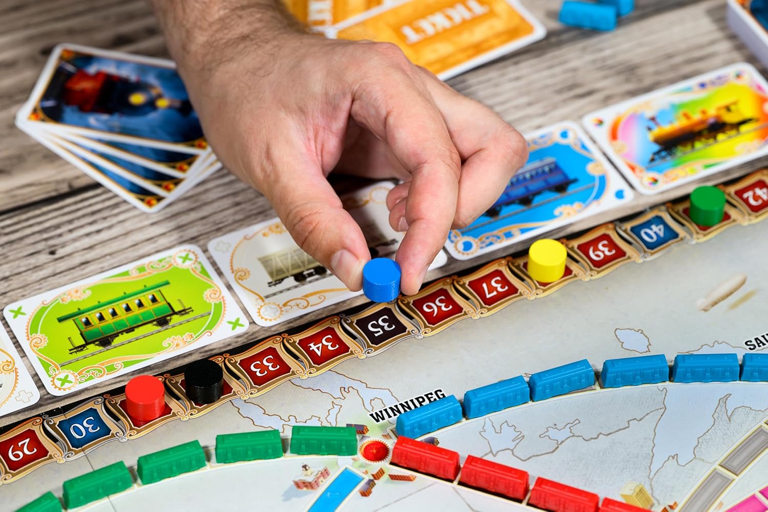 Ticket To Ride Strategy Board: 2025 Refresh – Star Action Figures