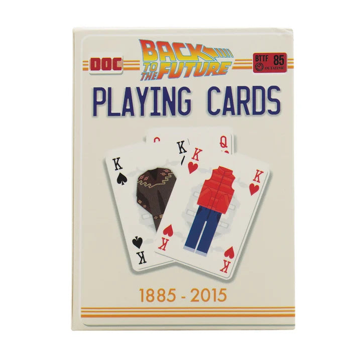 Fanattik Back To The Future Edition Playing Cards