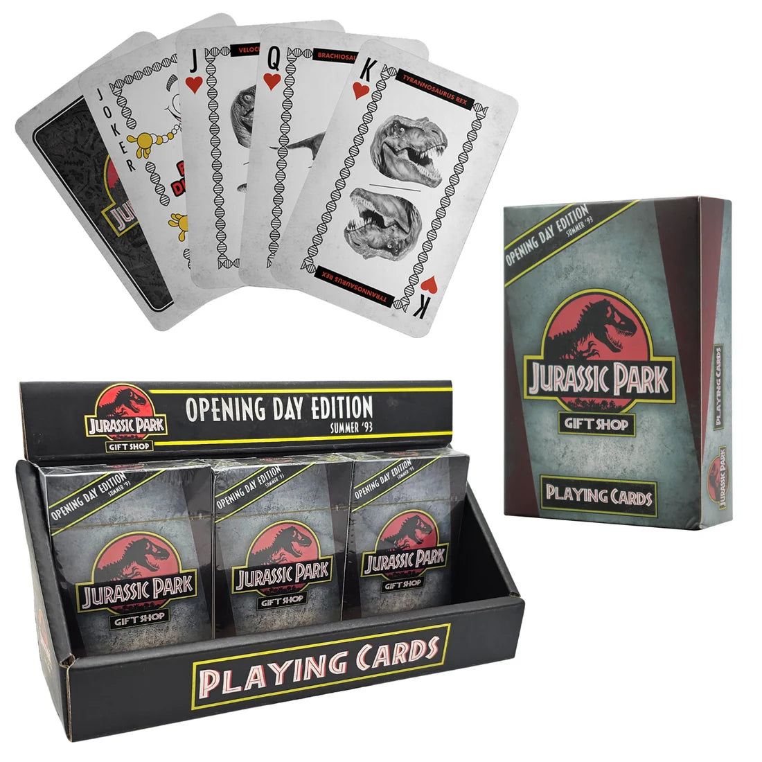 Fanattik Jurassic Park Opening Day Edition Playing Cards