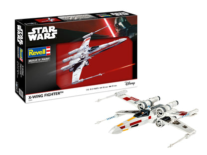 Revell Star Wars 1:112 Scale  Build & Paint Model Kit - X-Wing Fighter