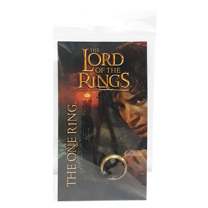 Lord of the Rings Noble Collection - One Ring Costume Bronze (Leather Strap)