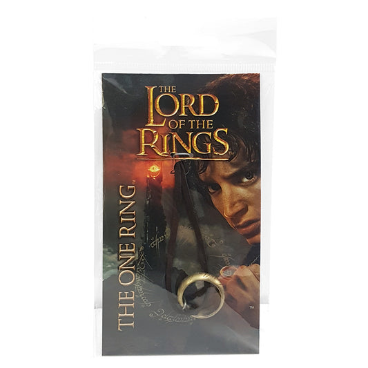 Lord of the Rings Noble Collection - One Ring Costume Bronze (Leather Strap)