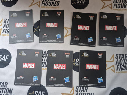 *PRE-ORDER Marvel Legends Comic 6 Inch Action Figure Marvel's Box BAF - Set of 7 *Includes Art Card Set*