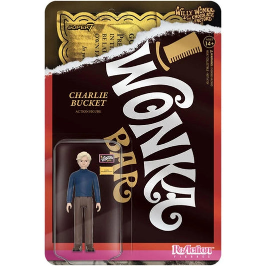 Willy Wonka & The Chocolate Factory ReAction Action Figure Wave 2 - Charlie Bucket