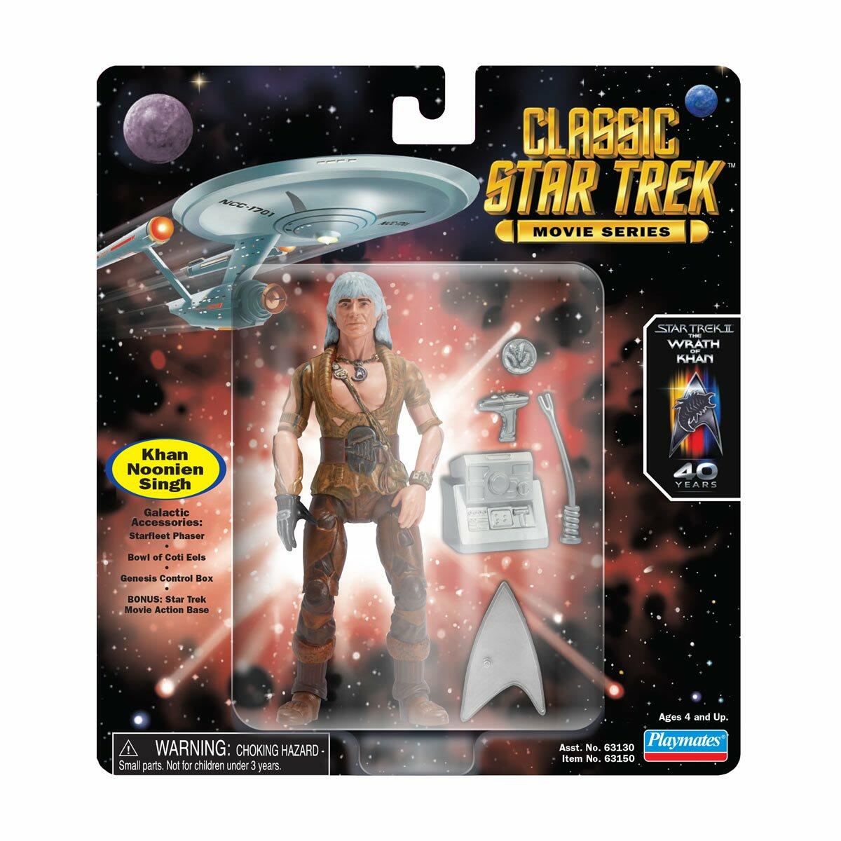 Star Trek Classic Star Trek II: The Wrath of Khan 5 Inch Action Figure - Khan Noonien Singh