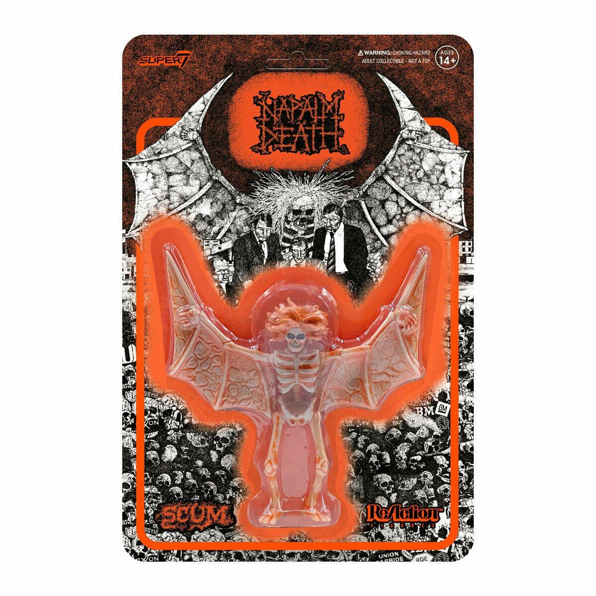 Napalm Death Reaction Action Figure - Scum Demon (Orange)