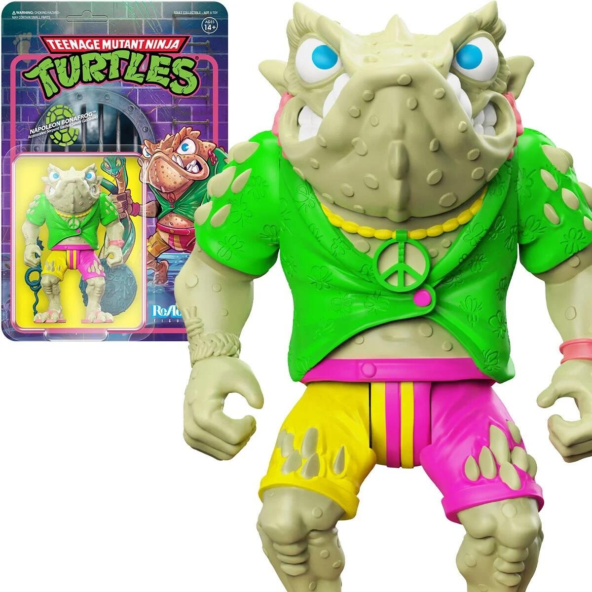 Teenage Mutant Ninja Turtles ReAction Action Figure Wave 6 - Napoleon Bonafrog