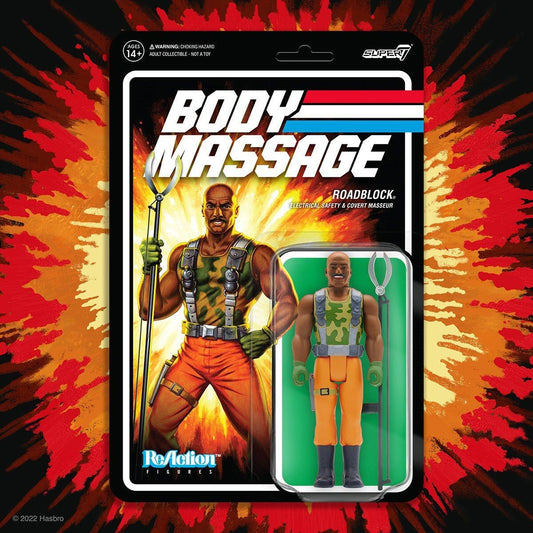 G.I. Joe ReAction Action Figure Wave 3 - Roadblock PSA