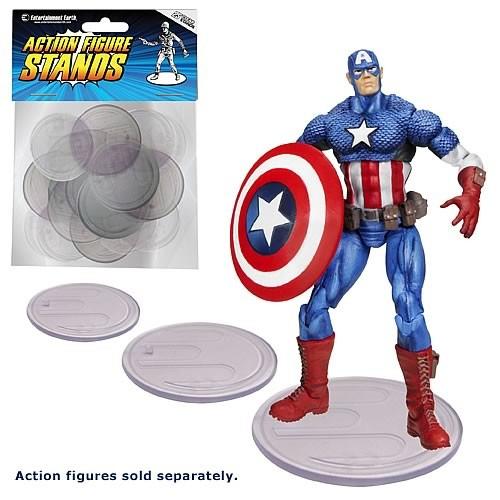 Entertainment Earth Action Figure Stands 25-Pack - Clear