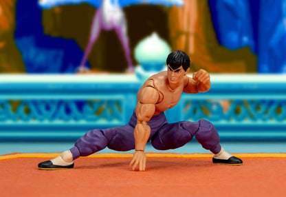 Ultra Street Fighter II Exclusive 6 Inch Deluxe Action Figure - Fei Long (Player 2)
