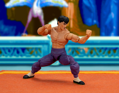 Ultra Street Fighter II Exclusive 6 Inch Deluxe Action Figure - Fei Long (Player 2)