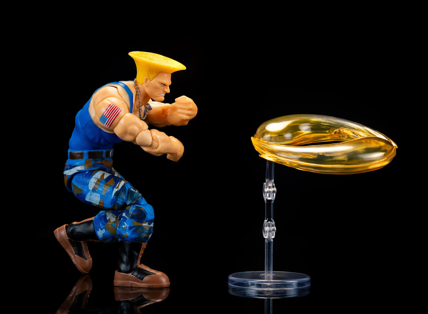 Ultra Street Fighter II Exclusive 6 Inch Action Figure - Guile (Player 2)