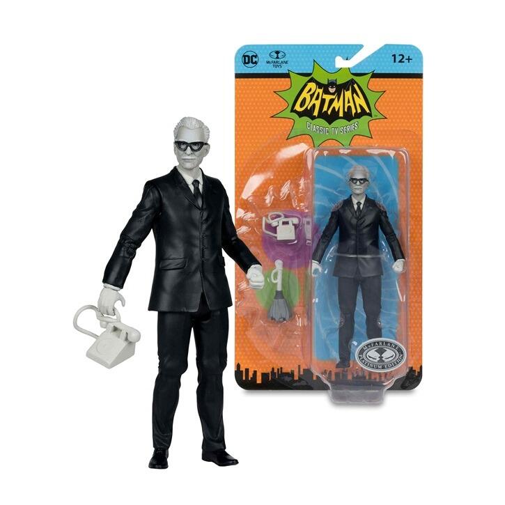 McFarlane DC Retro Batman 66 Action Figure Wave 10 - Alfred (Platinum Edition)