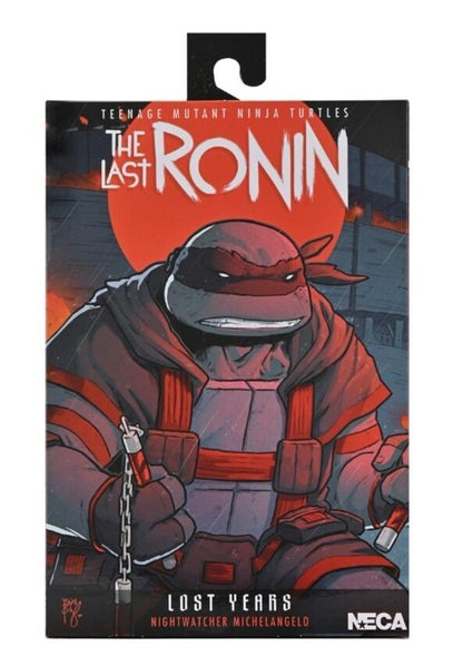 Teenage Mutant Ninja Turtles The Last Ronin Comic 7 Inch Ultimate Action Figure - Michelangelo (Nightwatcher)