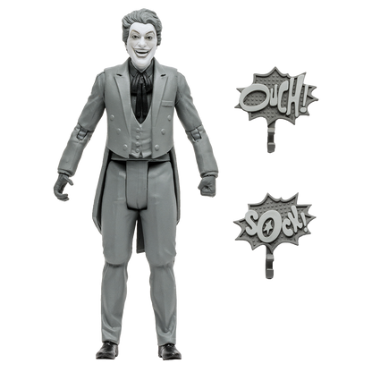 McFarlane DC Retro Batman 66 Action Figure Wave 4 - Joker (Black & White)