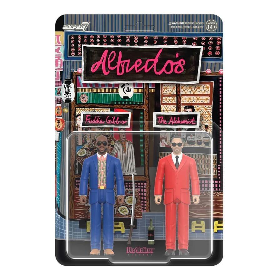Alfredo ReAction Action Figure 2-Pack - Freddie Gibbs & The Alchemist